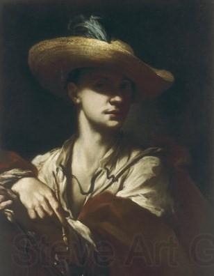 Francesco Caccianiga Self-portrait France oil painting art